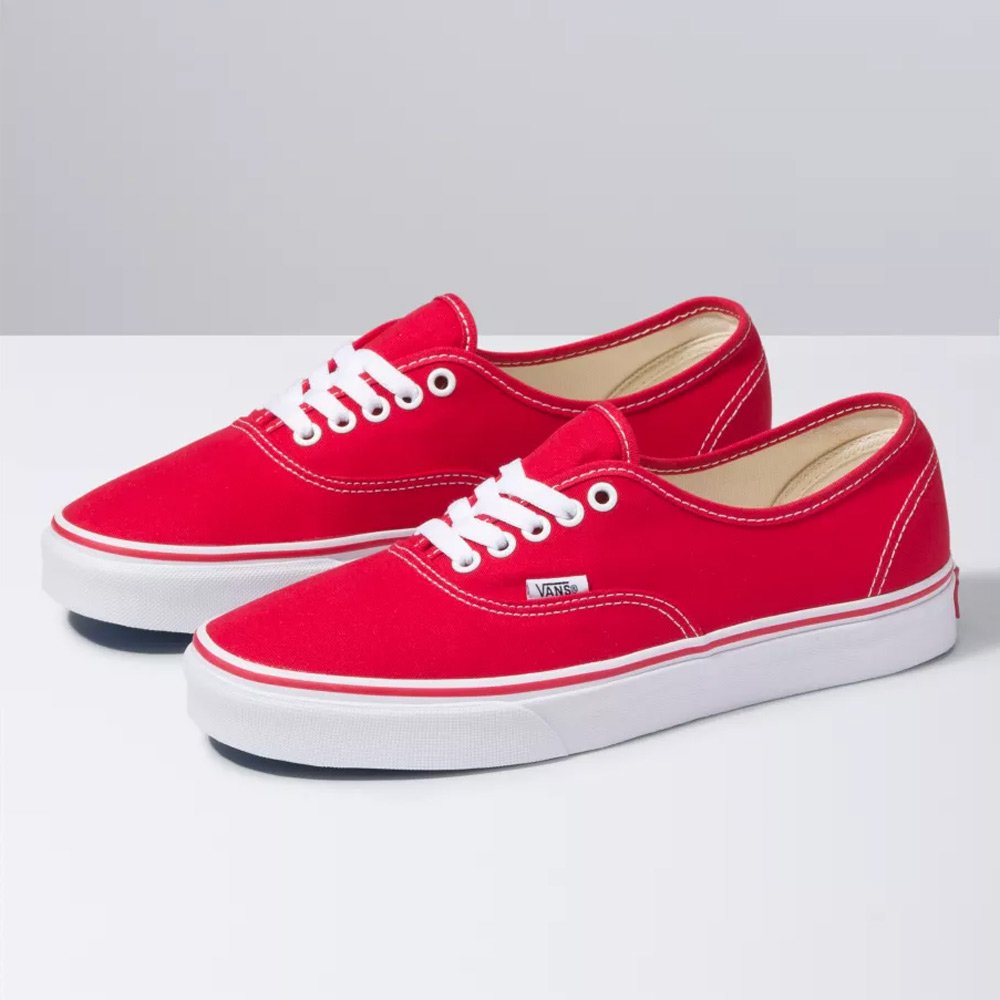 VANS Authentic (red) shoes سلسال حب