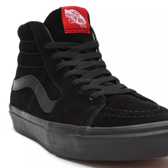 black ankle vans