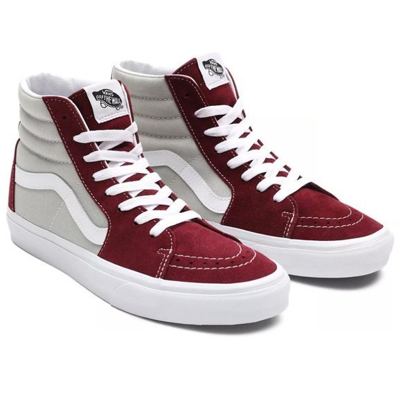 VANS Sk8 Hi (classic sport port royale/mineral grey) shoes