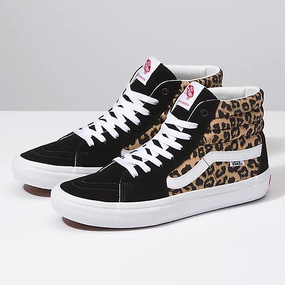 VANS Sk8-Hi (leopard) shoes