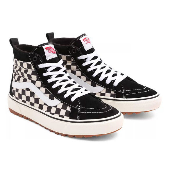 Buty VANS Sk8-Hi MTE-1 (black/white/checkerboard)