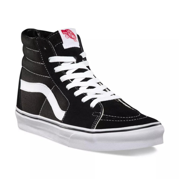 Buty VANS Sk8 Hi (black/black/white)