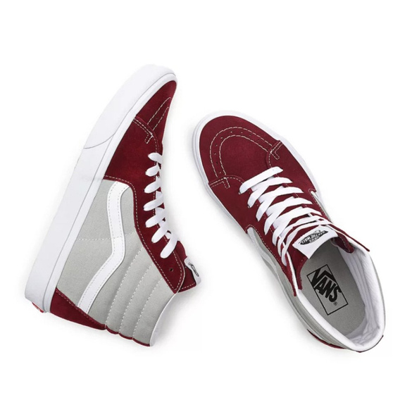 Buty VANS Sk8 Hi (classic sport port royale/mineral grey)