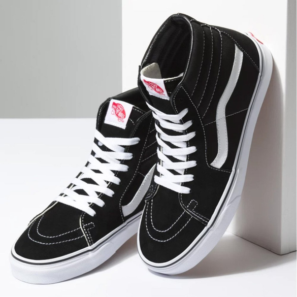 Buty VANS Sk8 Hi (black/black/white)